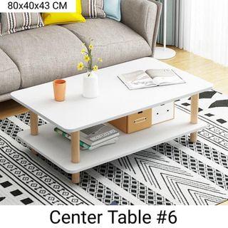 Scandinavian Minimalist Space Saving Center Table