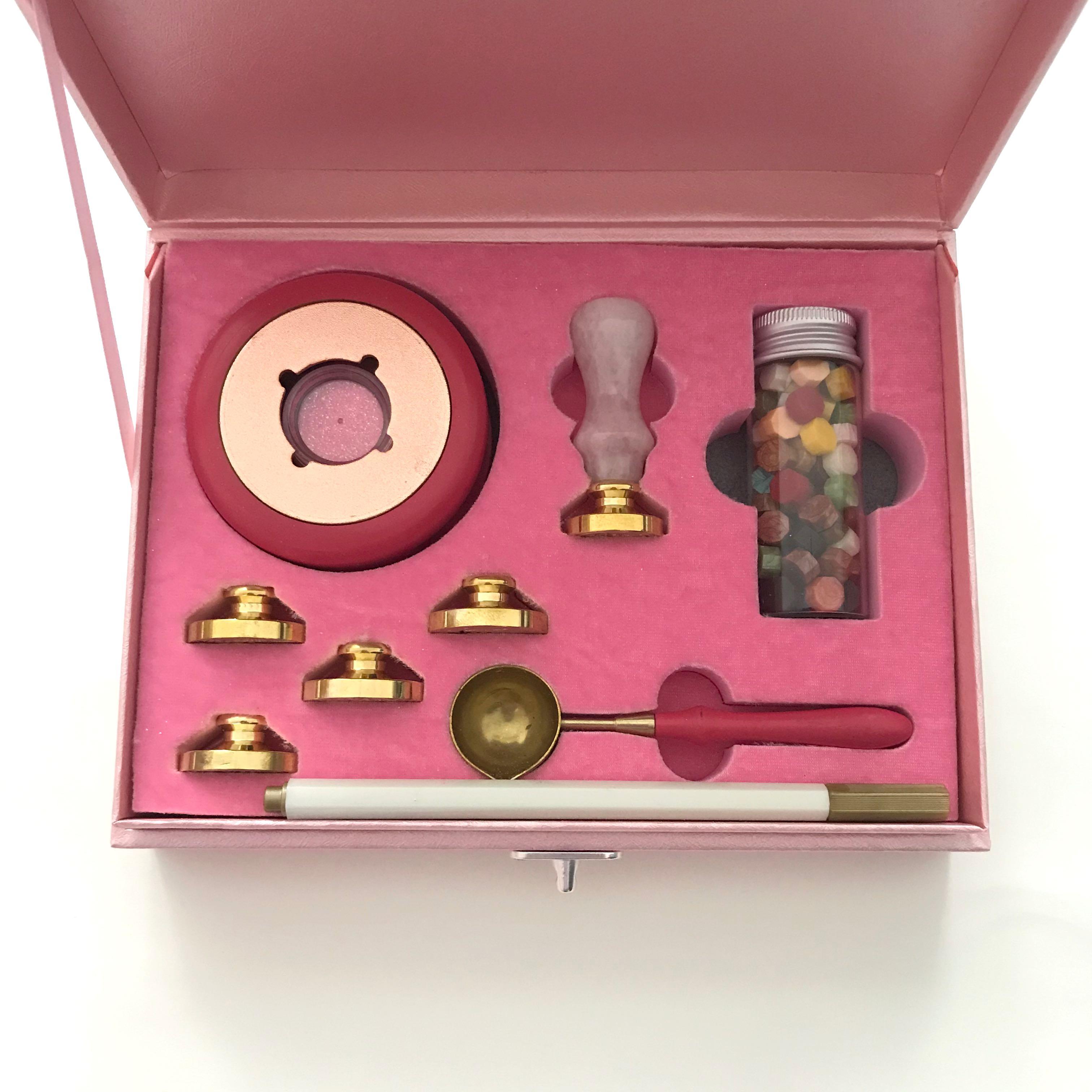 Sealing Wax Box Set *Free 1 Pack Sakura Wax, 興趣及遊戲, 手作＆自家設計, 文具 Carousell