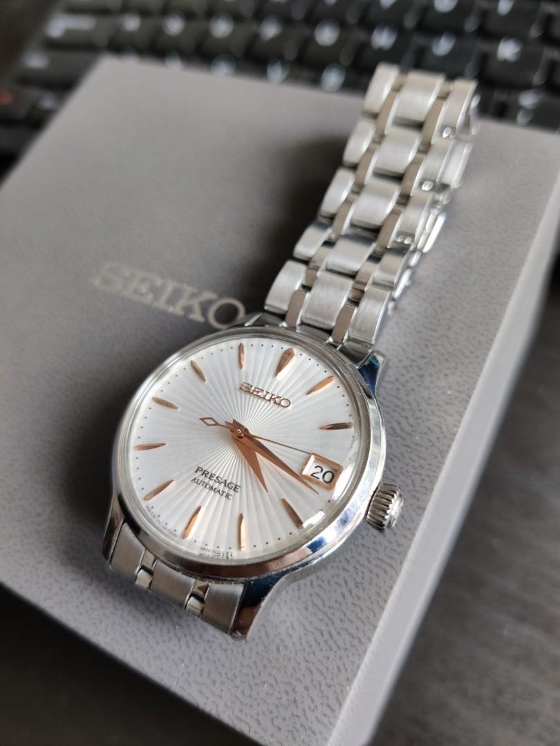 Seiko Presage Ladies Automatic SRRY025, Women's Fashion, Watches &  Accessories, Watches on Carousell