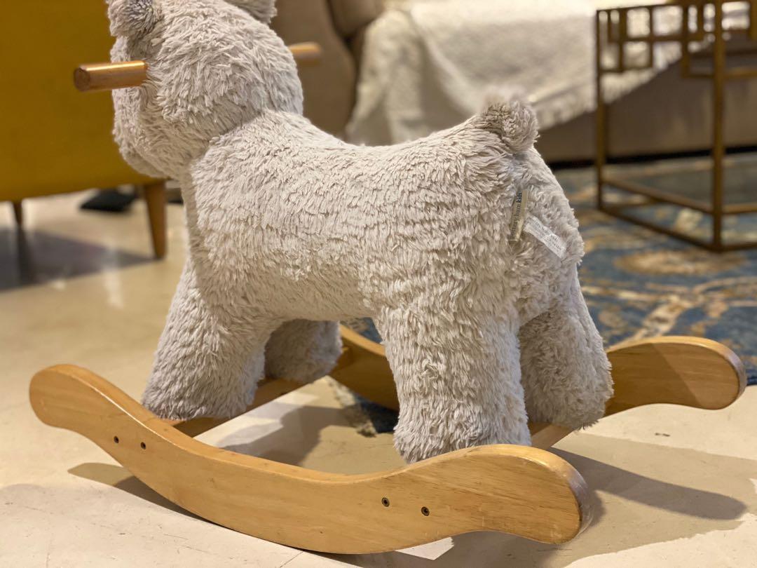 Pottery barn rocking best sale dog