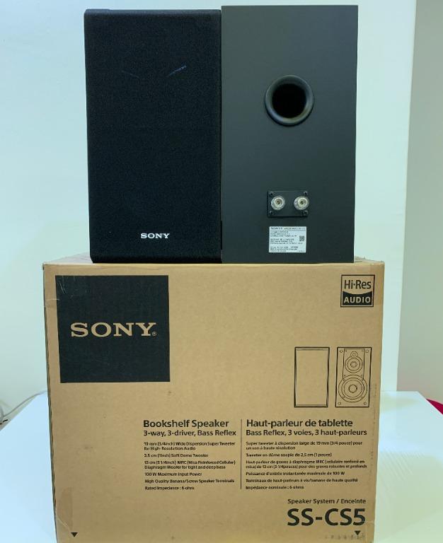 SONY SS-CS5 Bookshelf SPEAKER