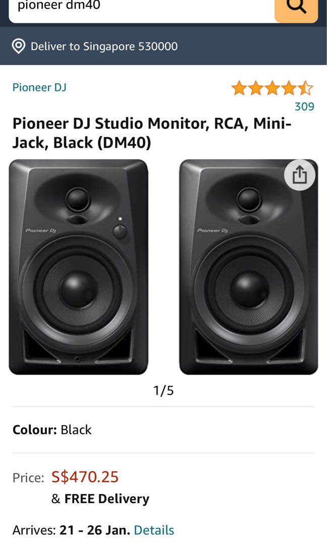 pioneer desktop speakers