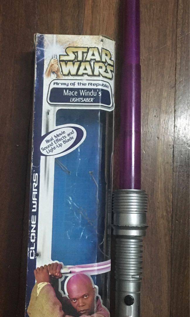 Mace windu electronic lightsaber store