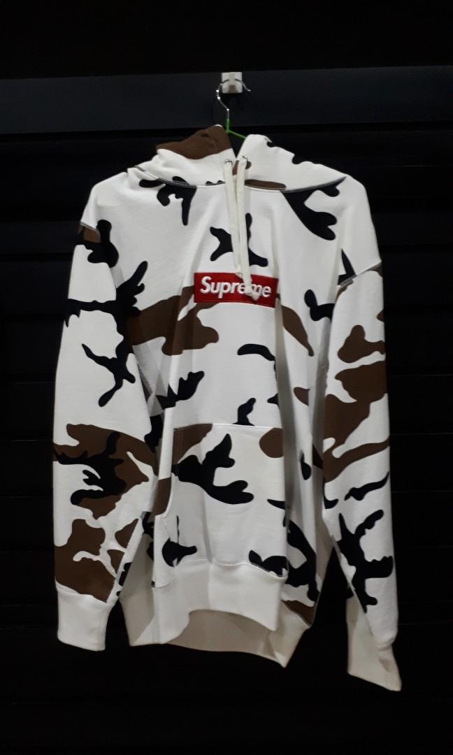 Supreme cow camo box logo hoodie perfect version