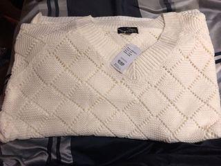 SUZANNE BETRO VNECK SWEATER 1X/2X NWT