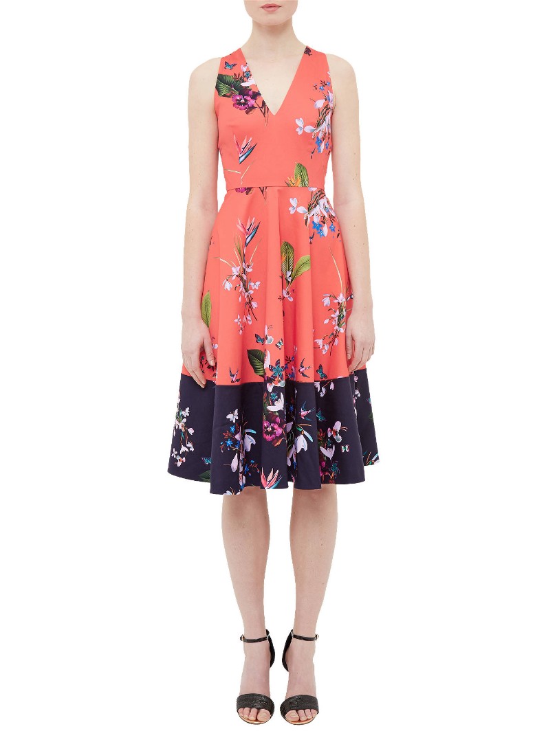 Ted baker 2024 tropical oasis dress