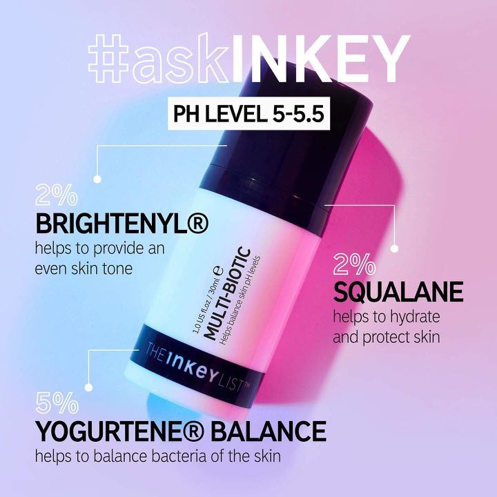 the inkey list multibiotic moisturizer