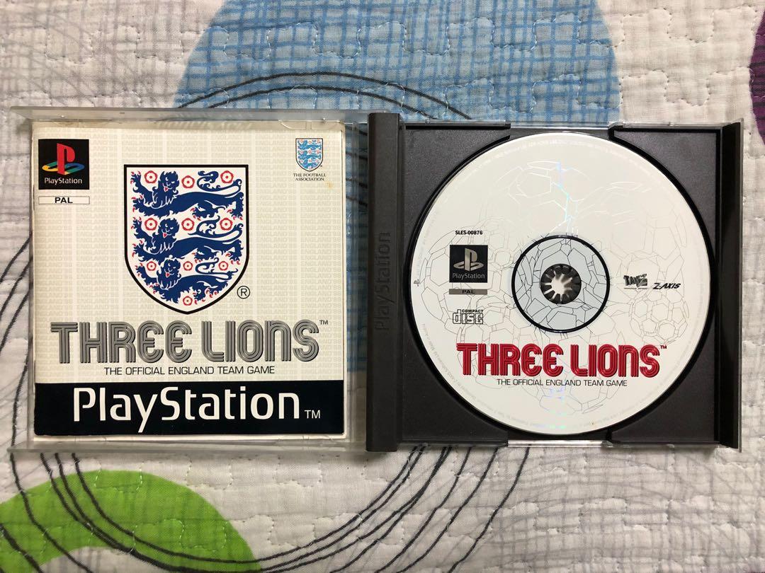 Three Lions PS1 Video Gaming Video Games PlayStation on Carousell