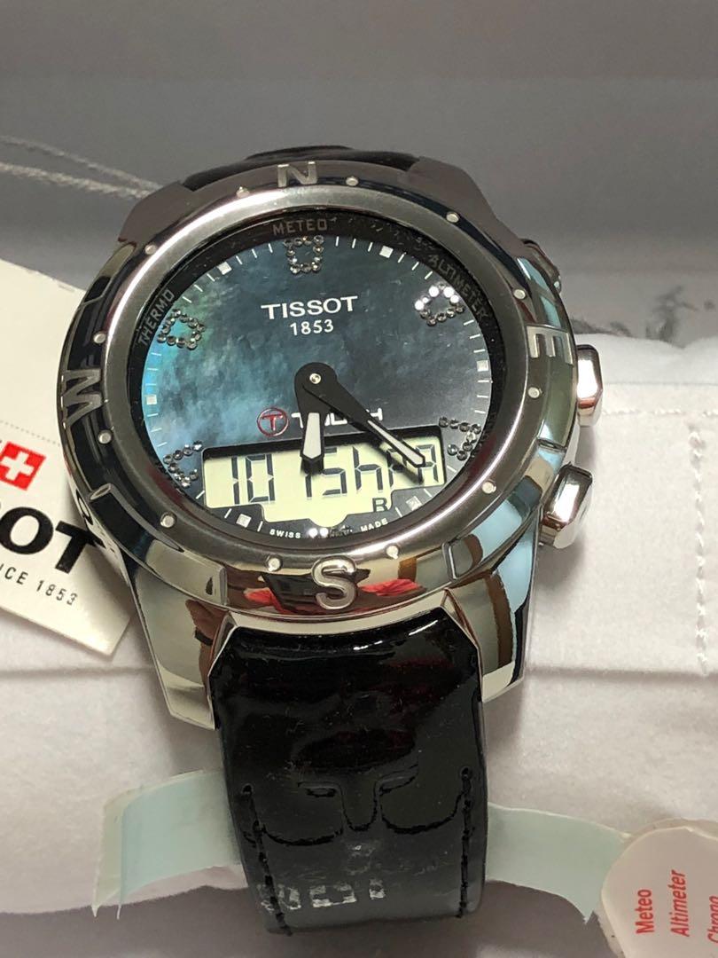 Tissot T-touch II Black Mother of Pearl 