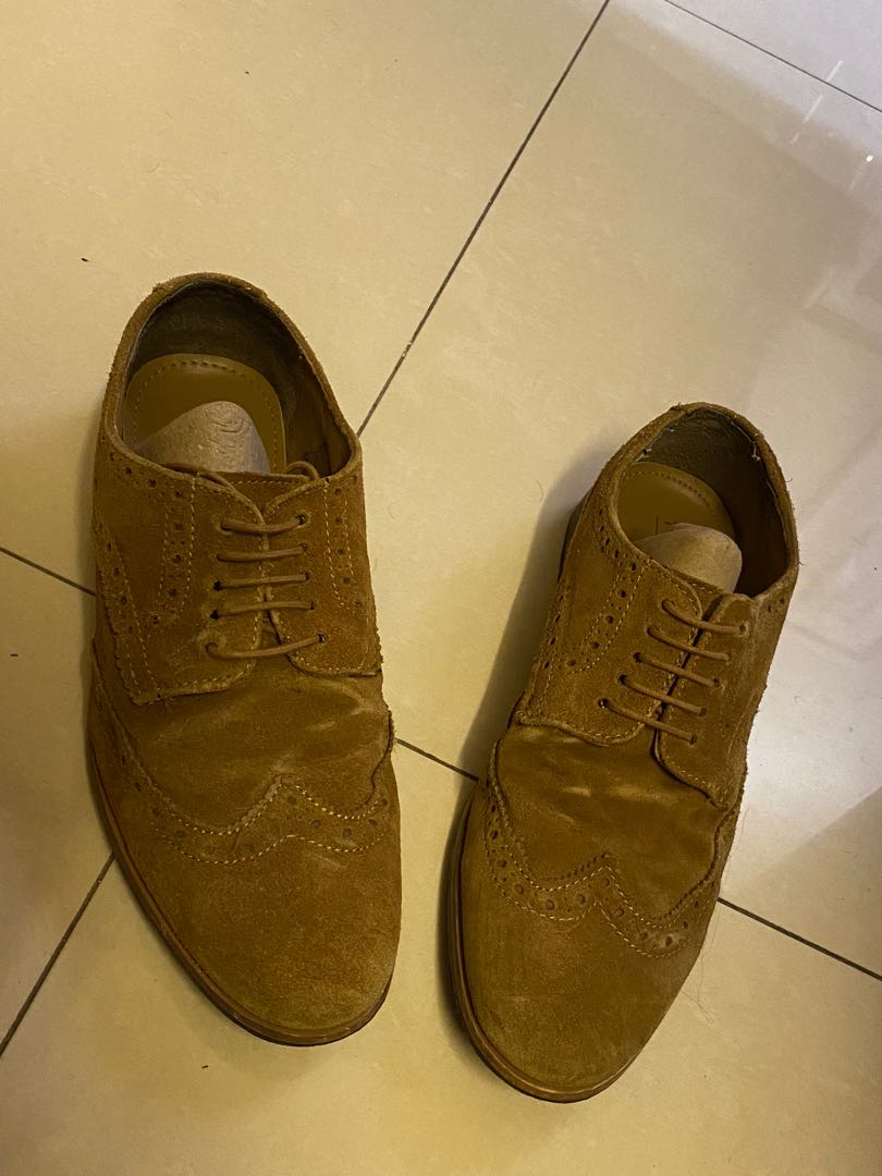 Topman suede formal shoes Batik, Men's