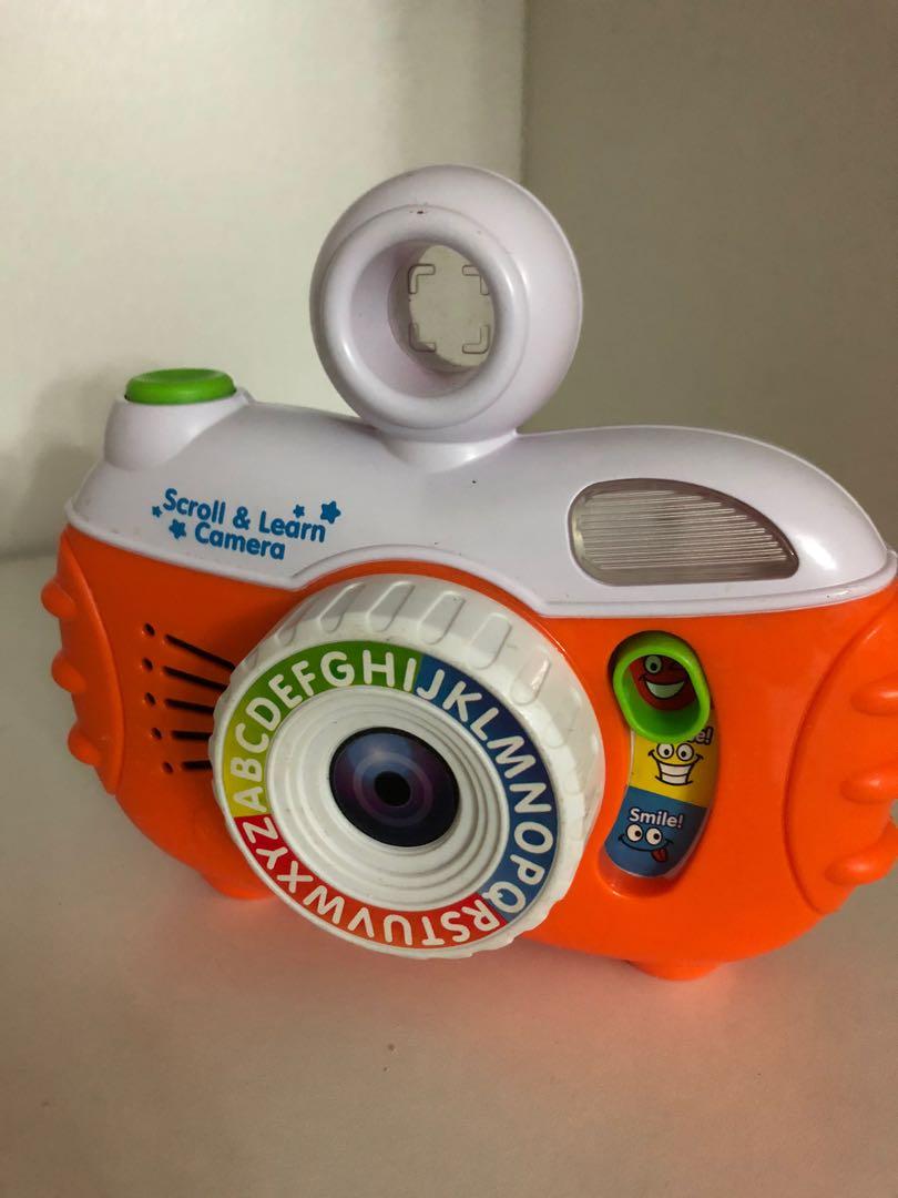 VTech Scroll and Learn Camera Kids Toy Multi Colored 
