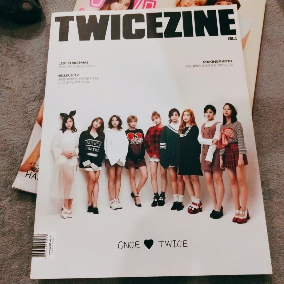 Twice Twicezine Vol 1 K Wave On Carousell