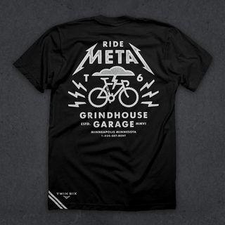 TWIN SIX RIDE METAL T-SHIRT