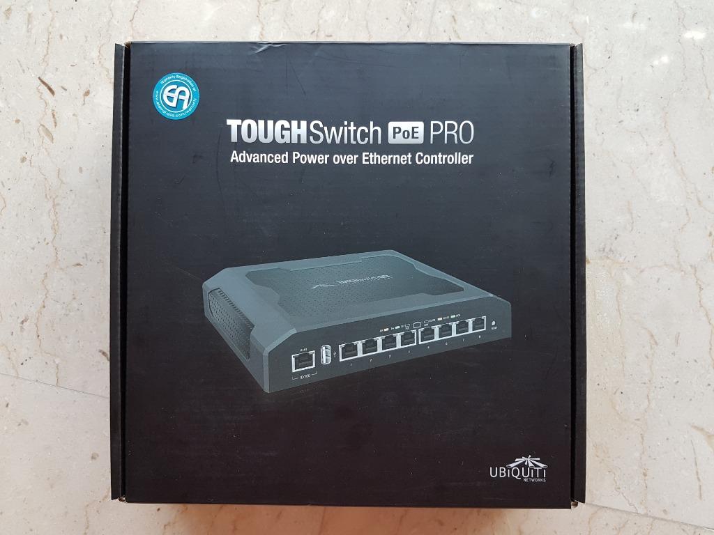 Ubiquiti TOUGHSwitch PoE Pro - Switch - 8 Ports - Managed - Desktop  (TS-8-PRO)