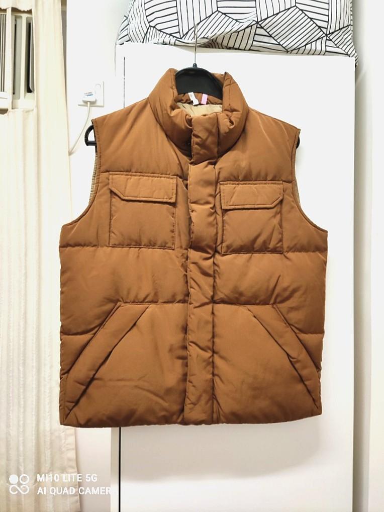 uniqlo orange vest