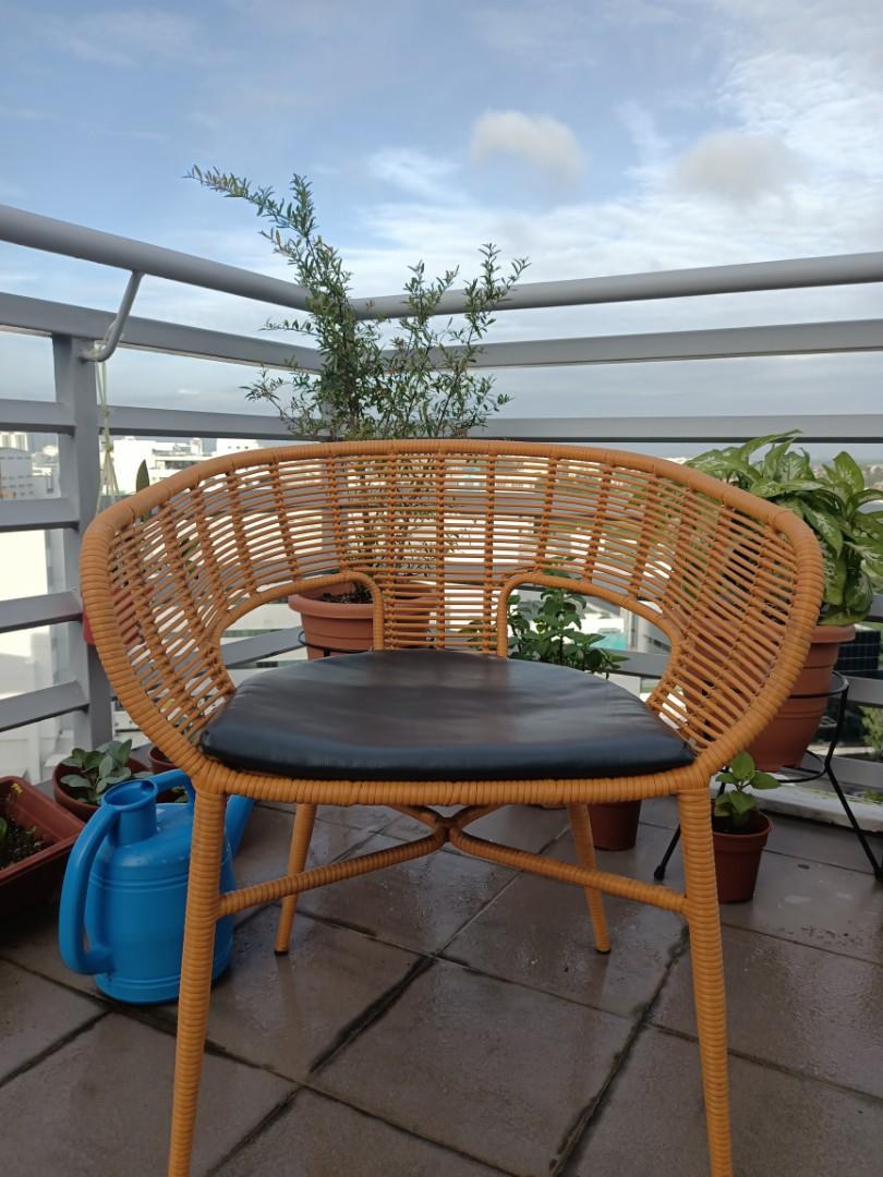 Used Rattan Chair Furniture Home Living Furniture Chairs on