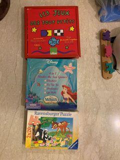 Various board games 2~5 year old