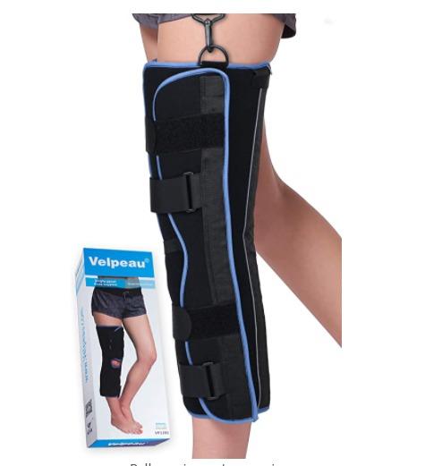 Velpeau Tri-Panel Knee Immobilizer Brace - 20 Long - Straight Leg  Immobilizer Knee Splint (Medium), Health & Nutrition, Assistive &  Rehabilatory Aids, Rehabilitative Devices on Carousell