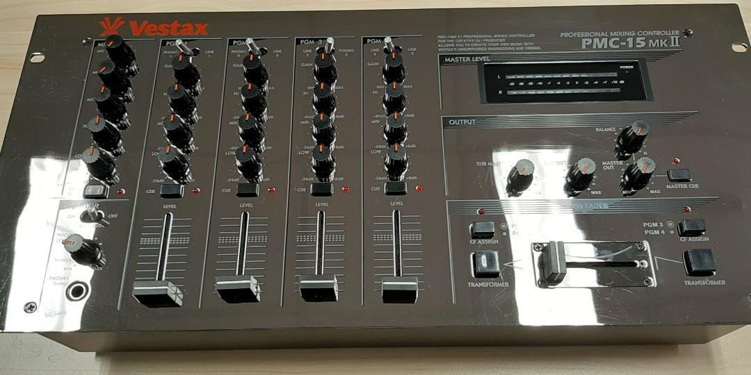 vestax PMC-15MK2 ベスタクス PMC-15MKⅡ DJ ミキサー