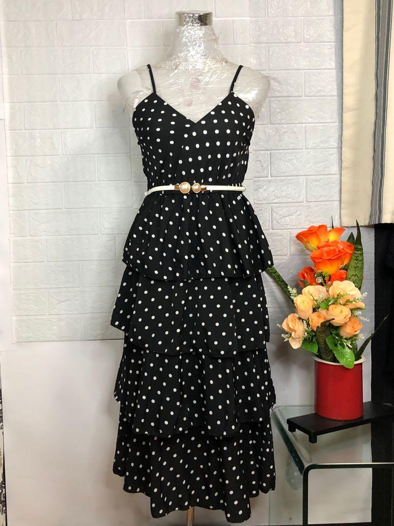 vintage layered dress