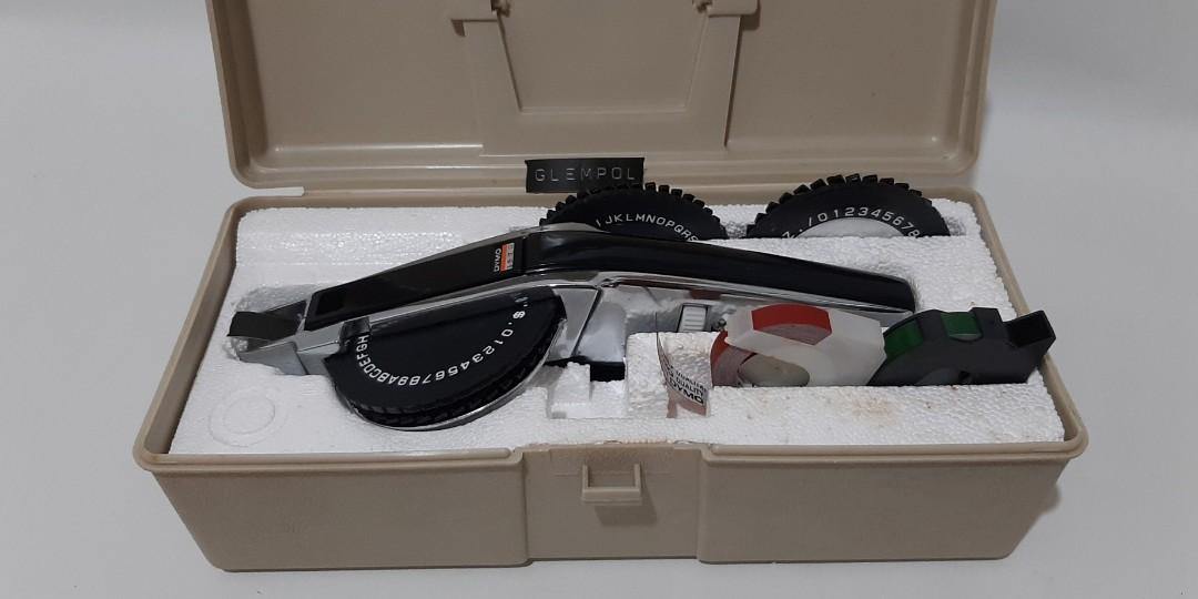 Vintage Dymo 1570 Deluxe Tape Label Writer Chrome, Hobbies ...