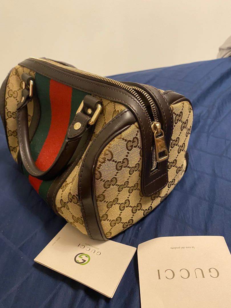 gucci bowling bag