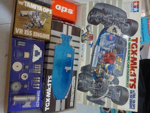 Tamiya 1/8 Engine Car - TGX-Mk1 TS Chassis Kit with O.P.S. Engine