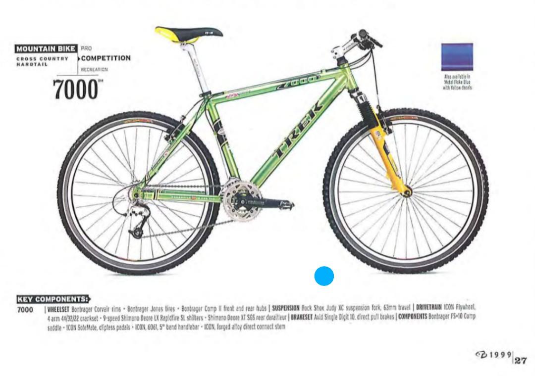 1999 trek sale 7000
