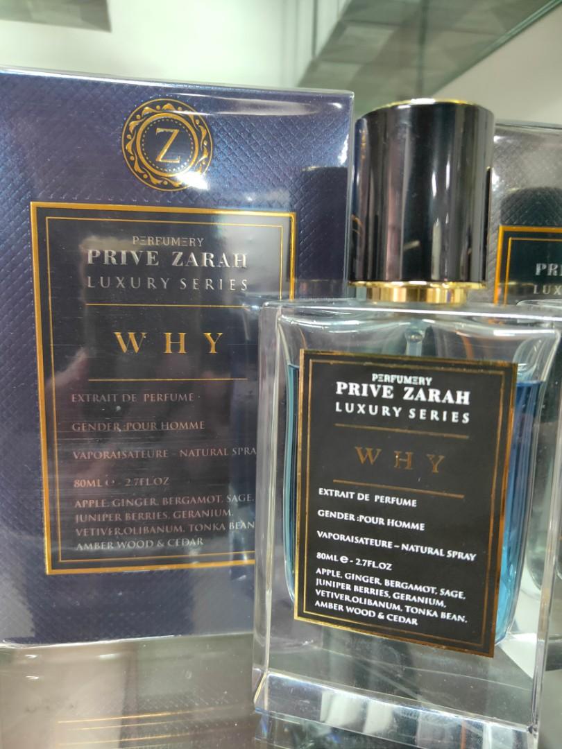 Perfumery Prive zarah Luxury Series WHY Extrait de Perfume 80ml