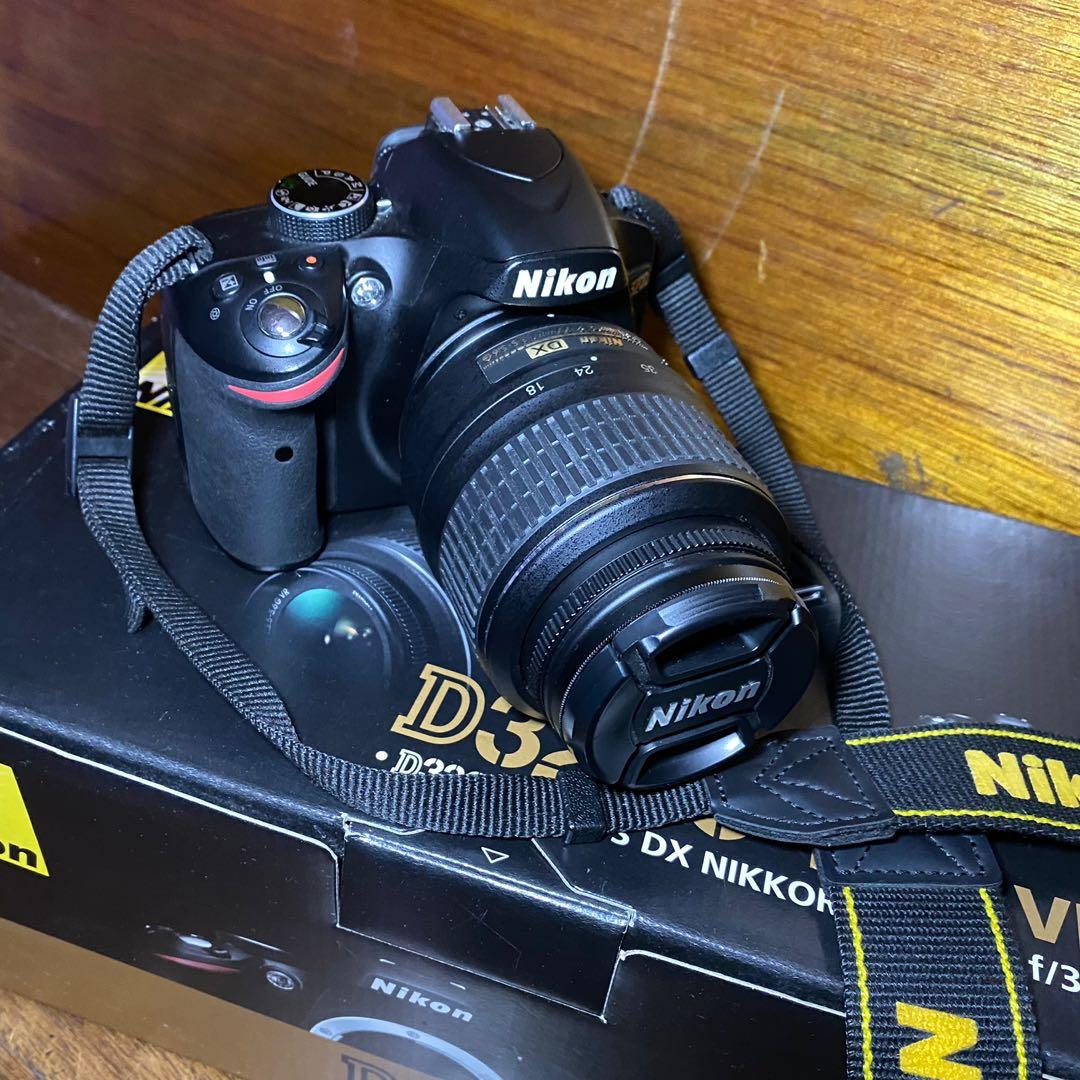 Nikon D3200 DSLR 18-55mm lens kit, Photography, Cameras on Carousell