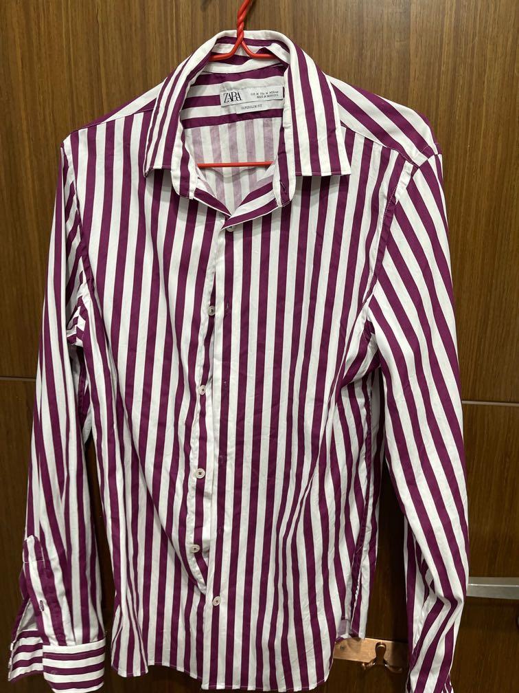 zara pinstripe shirt