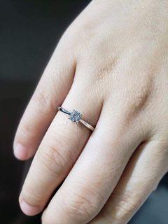 18k engagement diamond Ring 💎