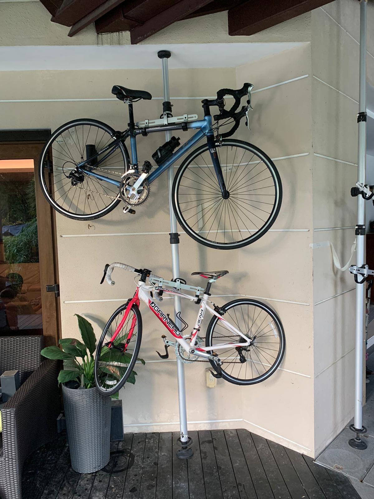Bike deals rack pole