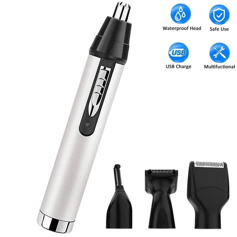 men's grooming kit with nose hair trimmer