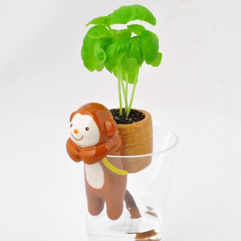 陶瓷動物工藝品工式擺件桌面花盆手工花瓶尾巴吸水盆栽可定制的禮 傢俬 家居 家居裝飾 家居裝飾 其他 Carousell