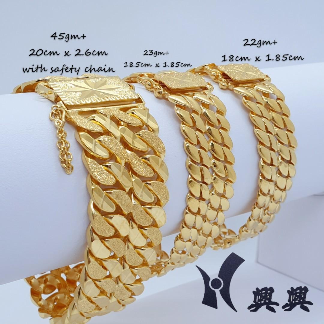 Gold bracelet design with price discount