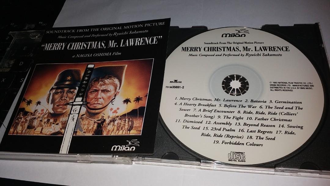 美版坂本龍一RYUICHI SAKAMOTO MERRY CHRISTMAS MR LAWRENCE CD, 興趣