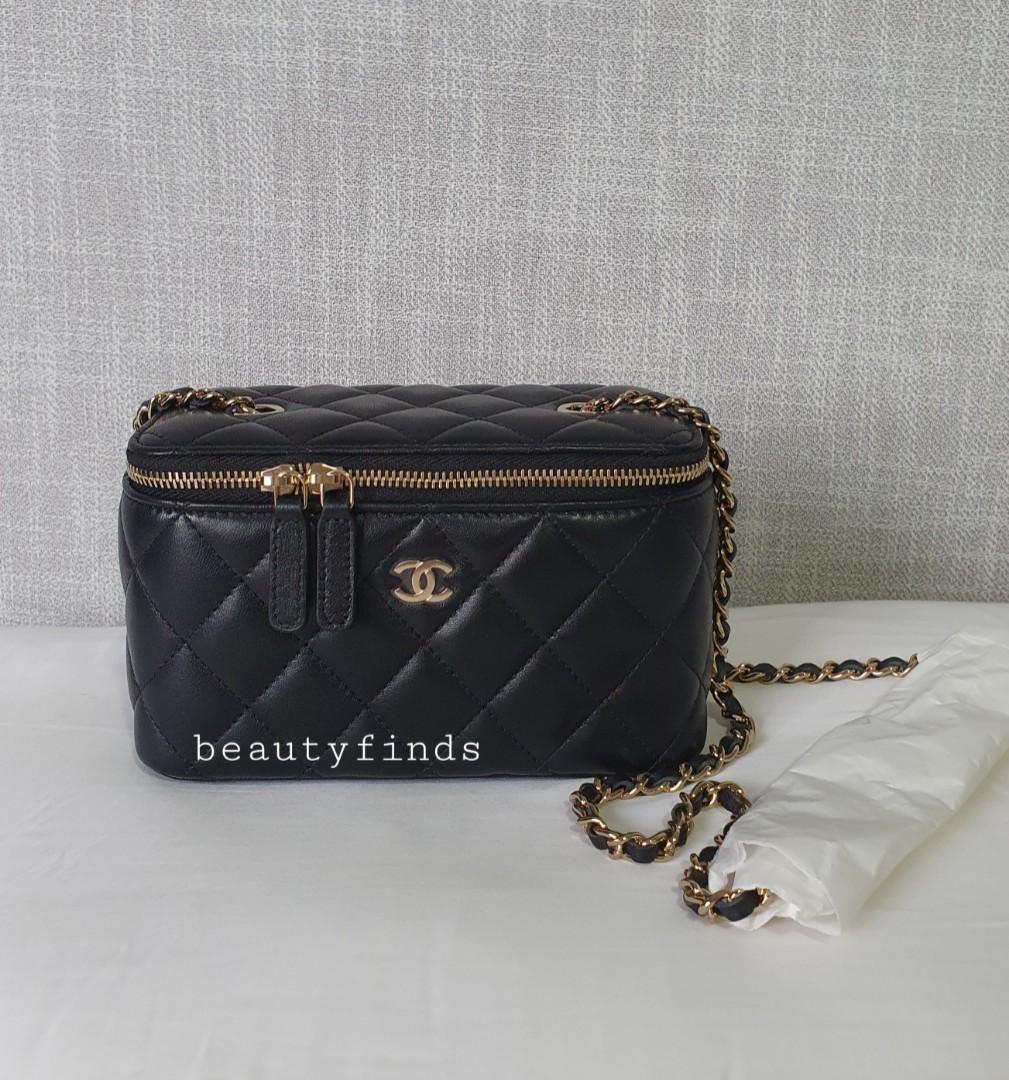 Chanel Mini Vanity Black 21C