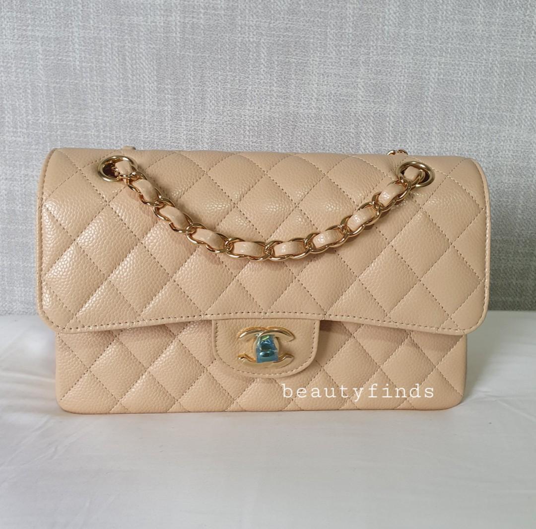 🦄💖 BRAND NEW: Chanel Small Classic Flap (Beige Clair, GHW) (Non-nego)