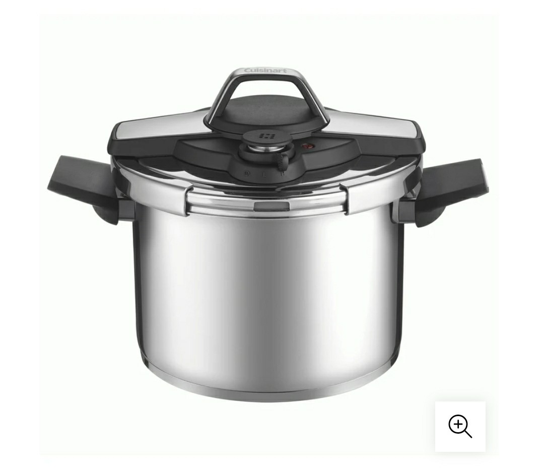 代購 Cuisinart 6 Qt. (5.7L) Stainless Steel Pressure Cookers 壓力煲 Silver