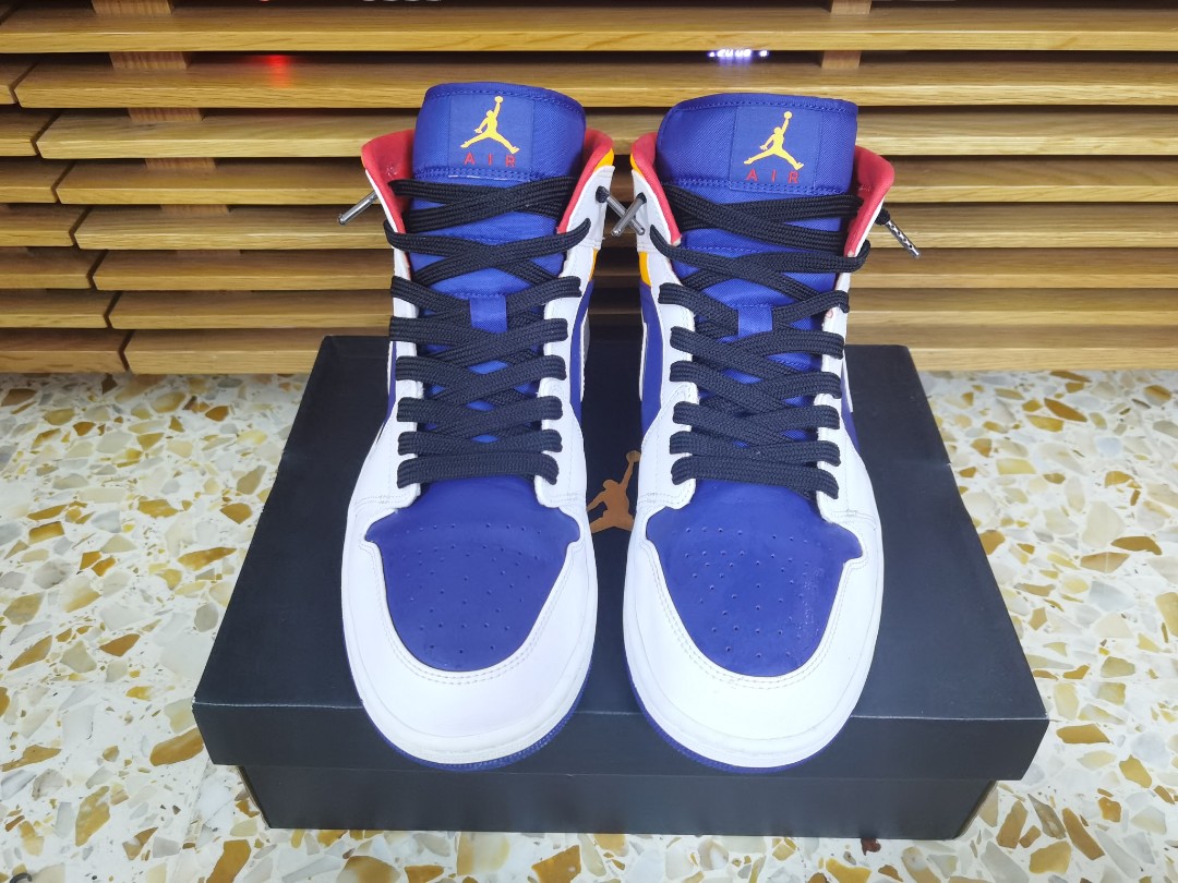 air jordan 1 mid royal blue