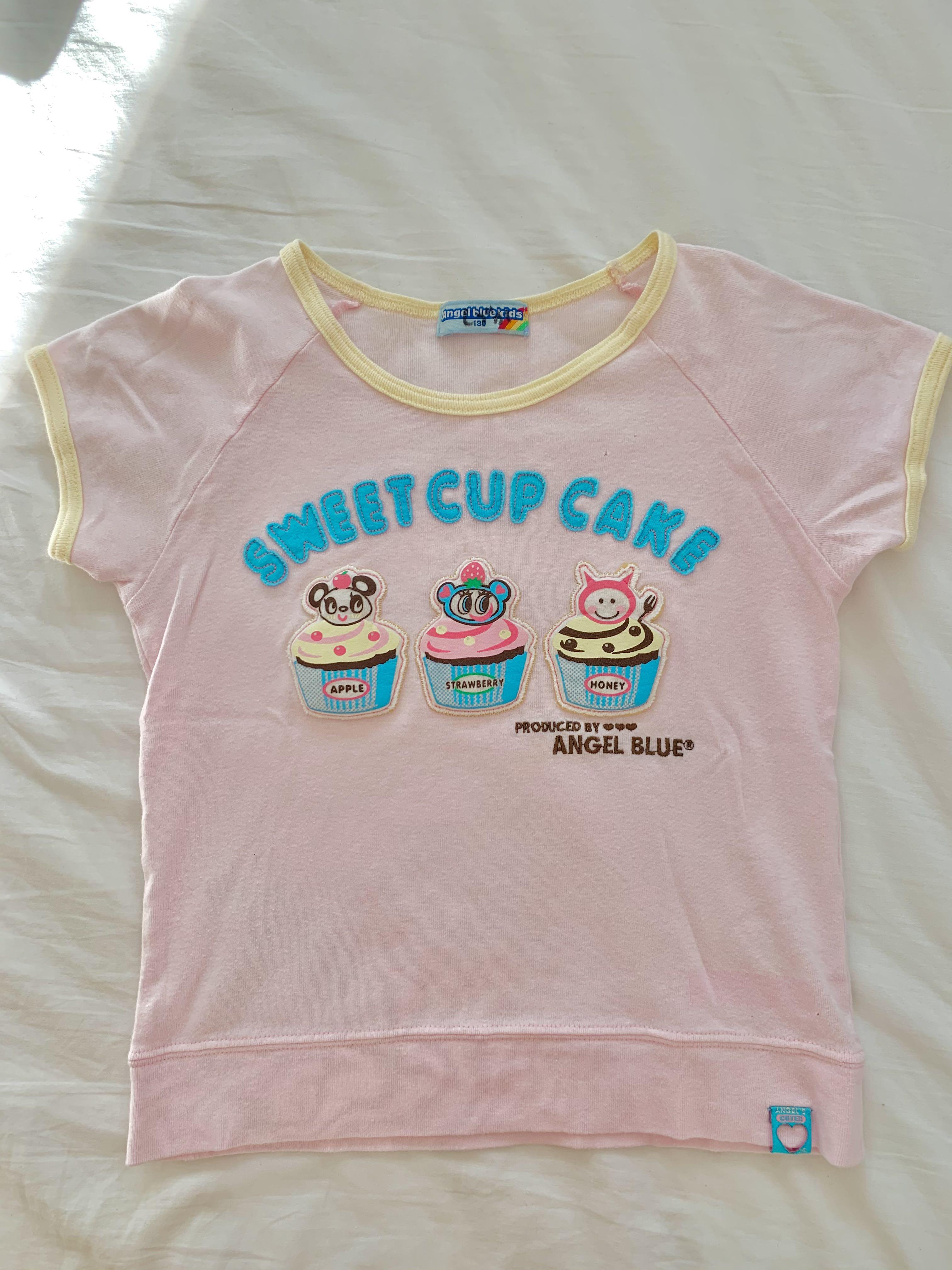 angel blue tee