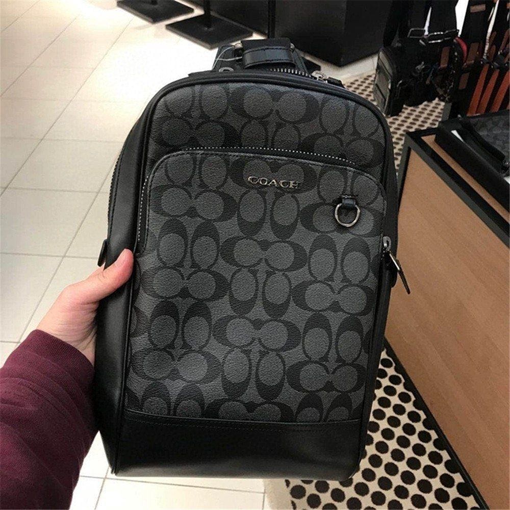 AUTHENTIC COACH GRAHAM PACK IN SIGNATURE CANVAS Men s Fashion