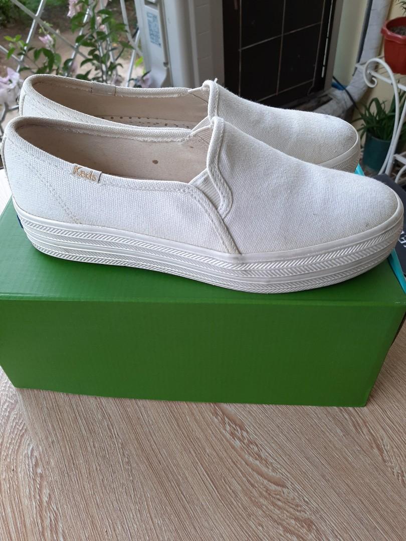 Women's keds x kate spade new york triple decker pearl foxing top