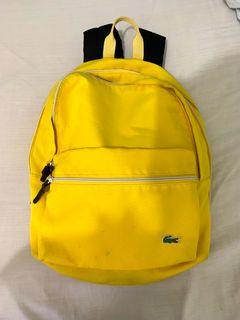 Authentic LACOSTE backpack