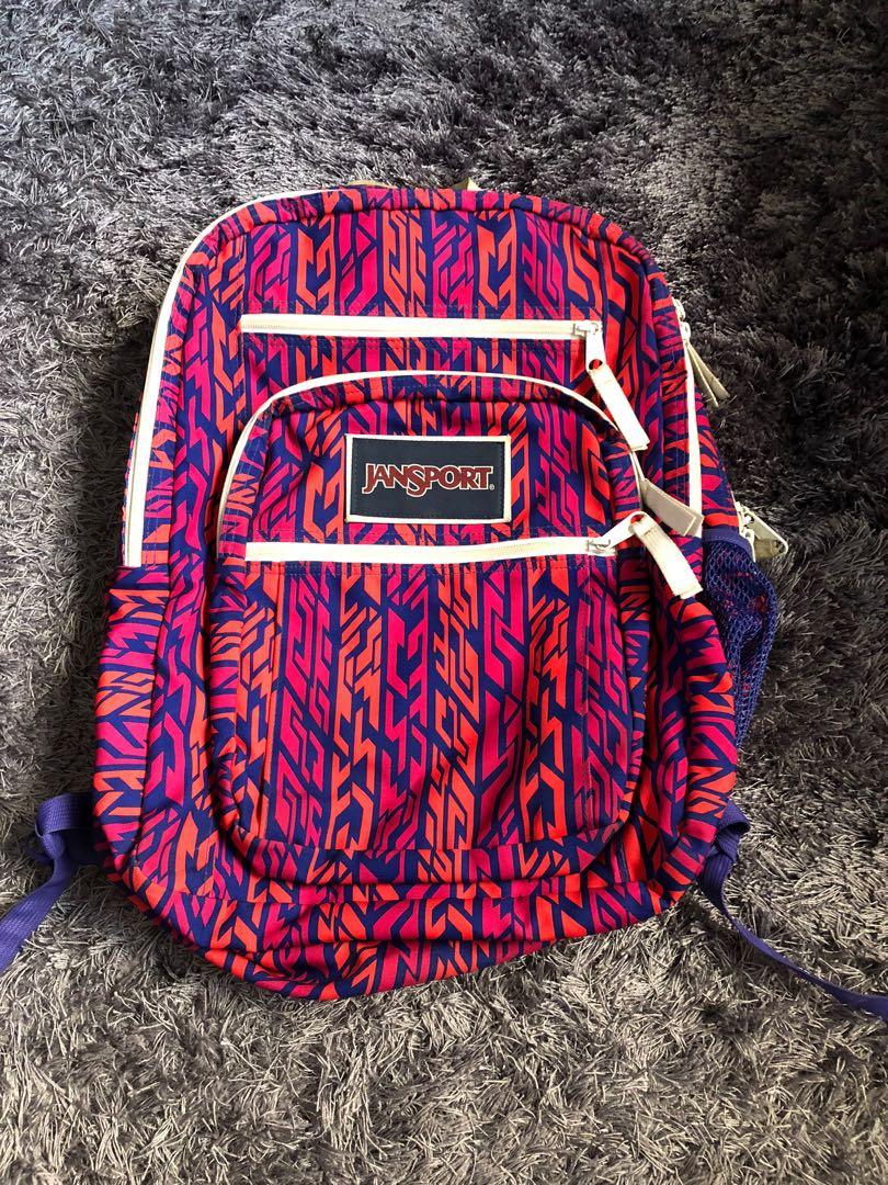jansport aztec print backpack