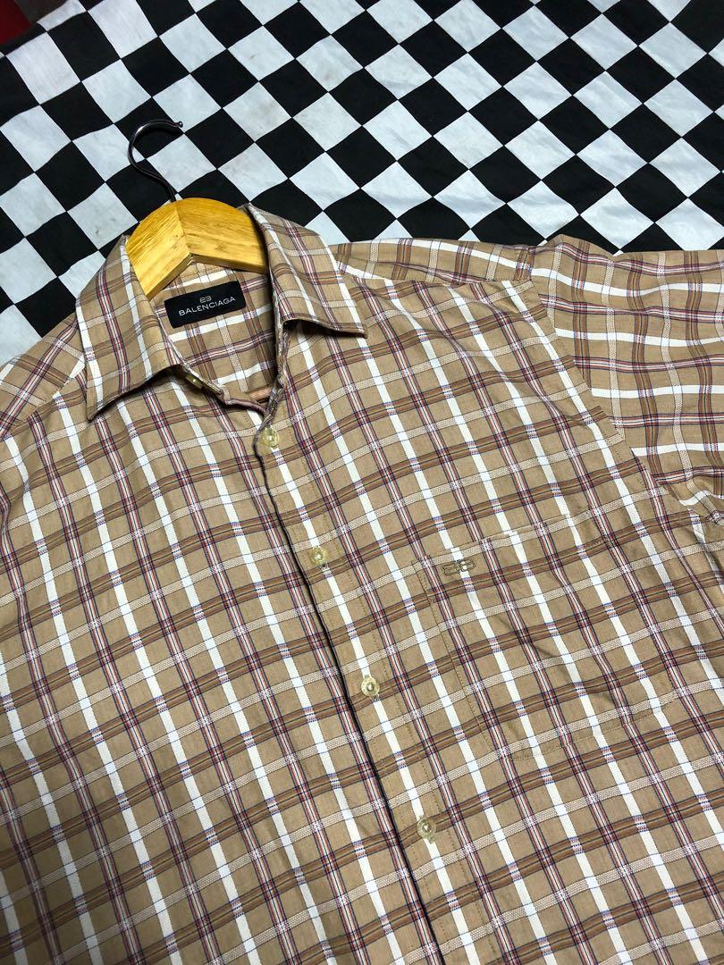 BALENCIAGA (FLANNEL / BOTTON DOWN), Men 