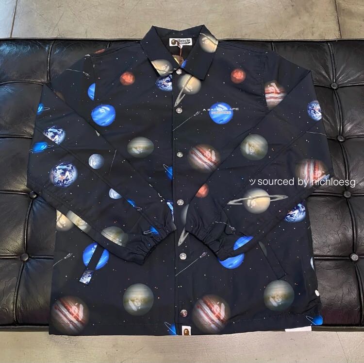 Galaxy bape top jacket
