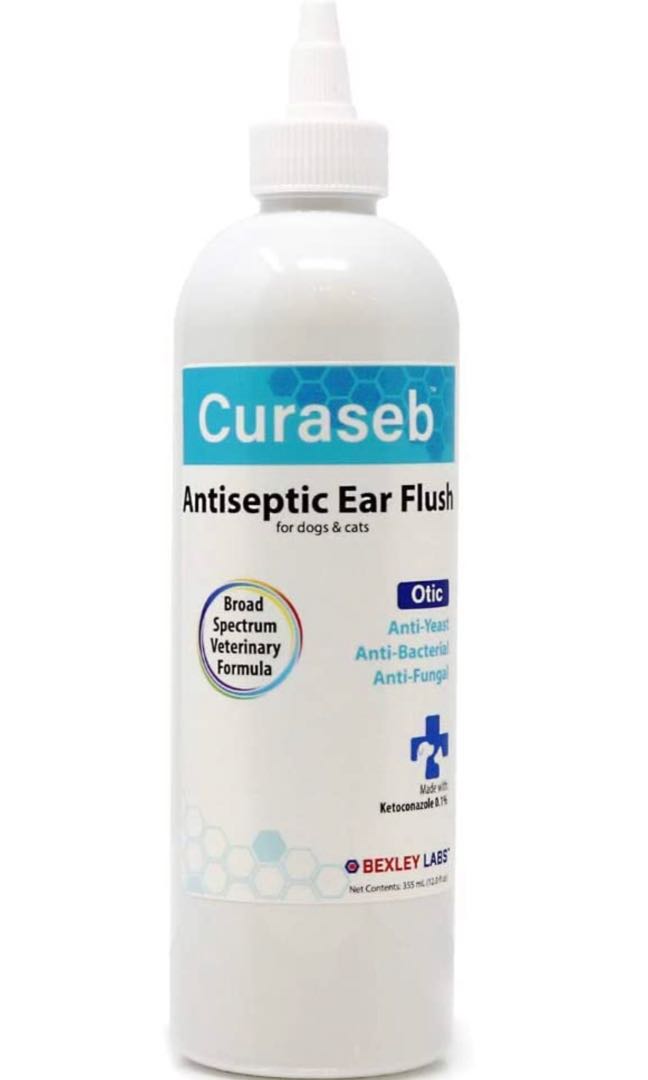 curaseb antiseptic ear flush directions