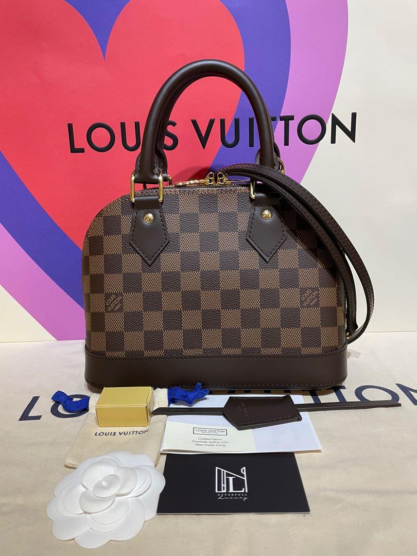 SOLD - Louis Vuitton Alma BB Damier Ebene